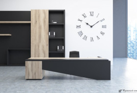 Изображение корпусной мебели - мебель в кабинет руководителя купить